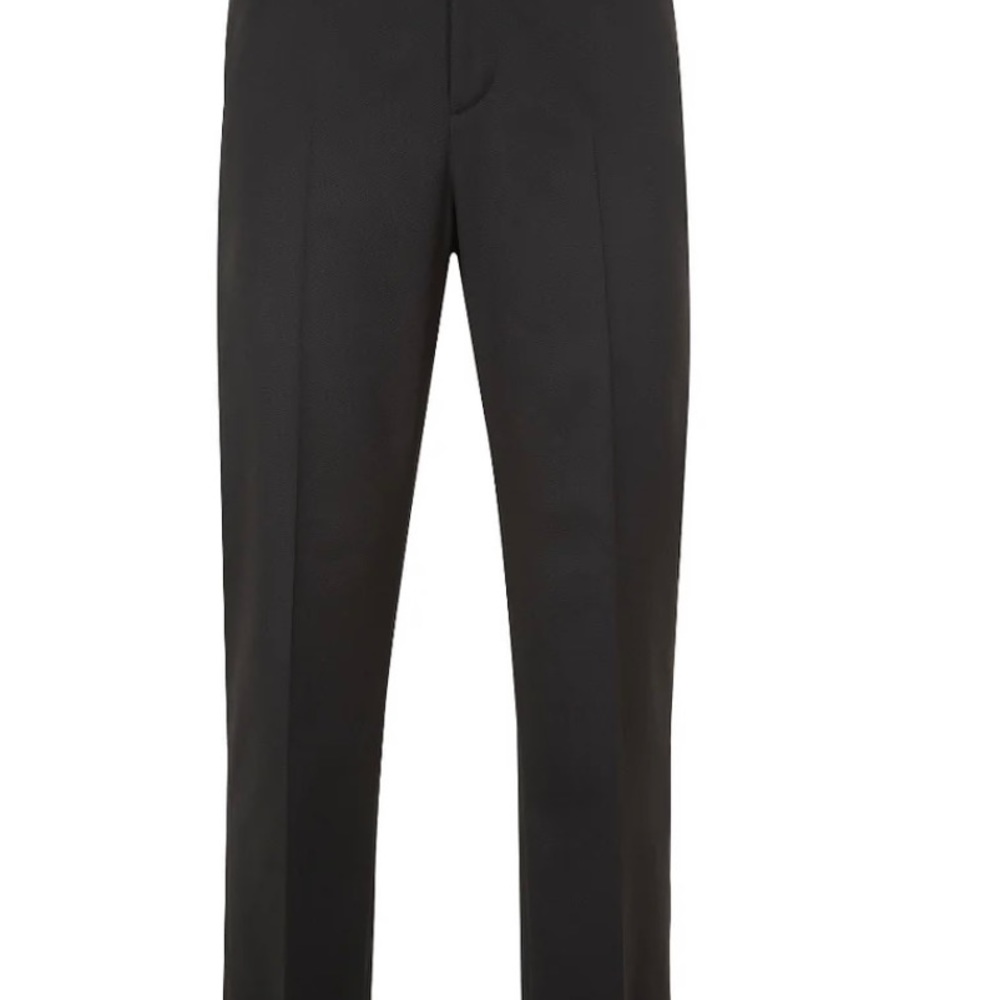 VALENTINO Wome’s Technical Wool Trousers Size 48 Color: Black